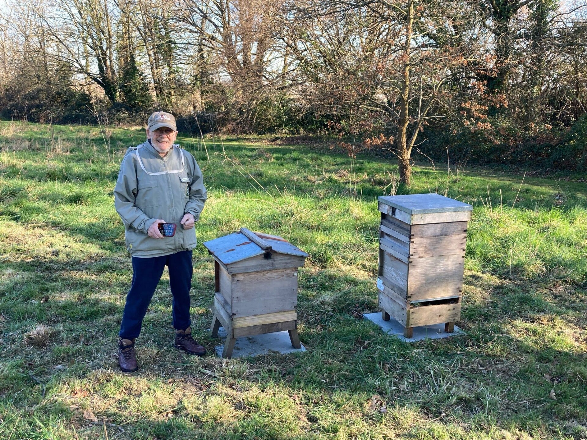 The new training apiary